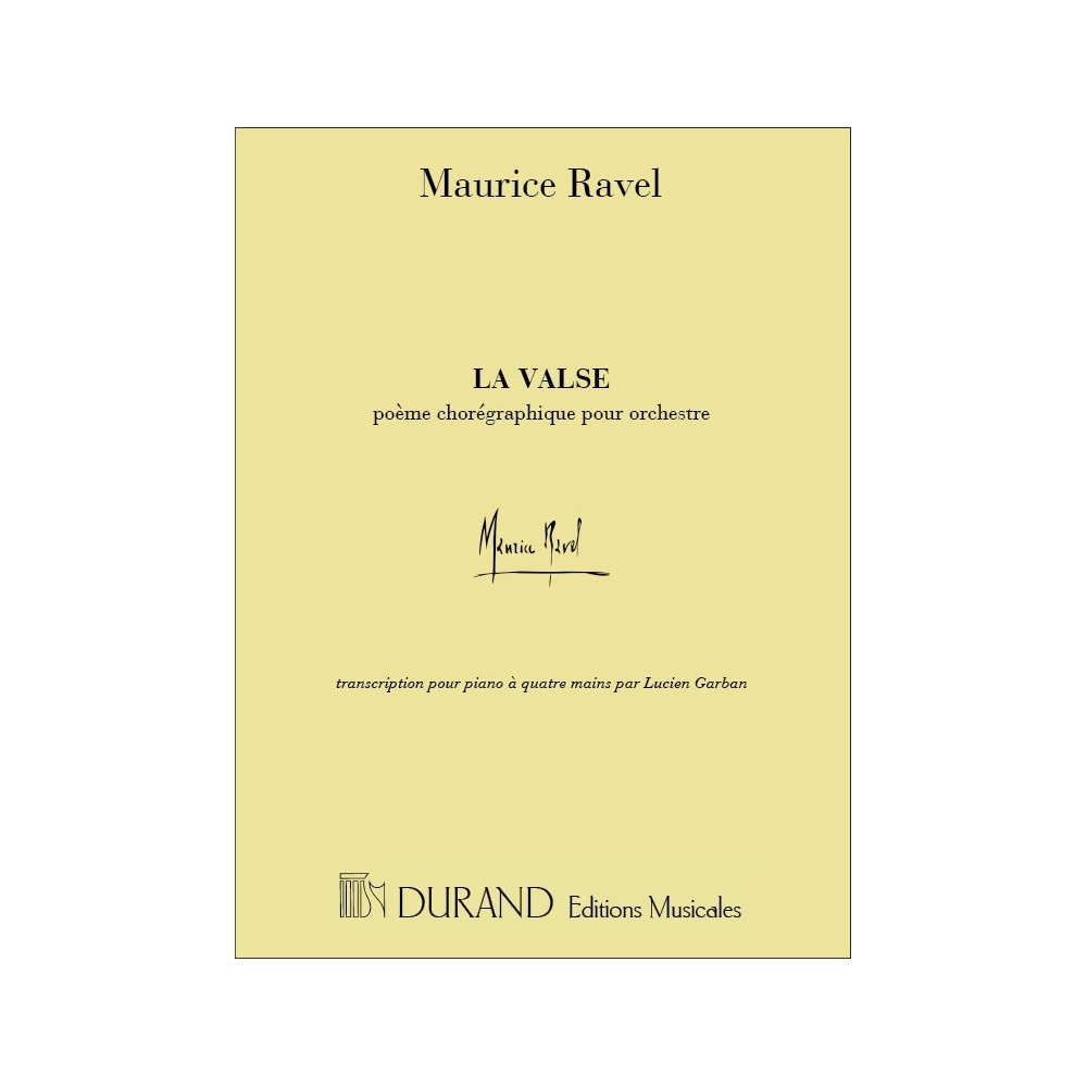 Ravel, Maurice - La Valse Poeme Choregraphique Pour Orchestre