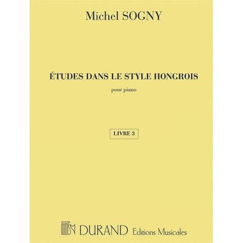 Sogny, Michel - Etudes Dans...