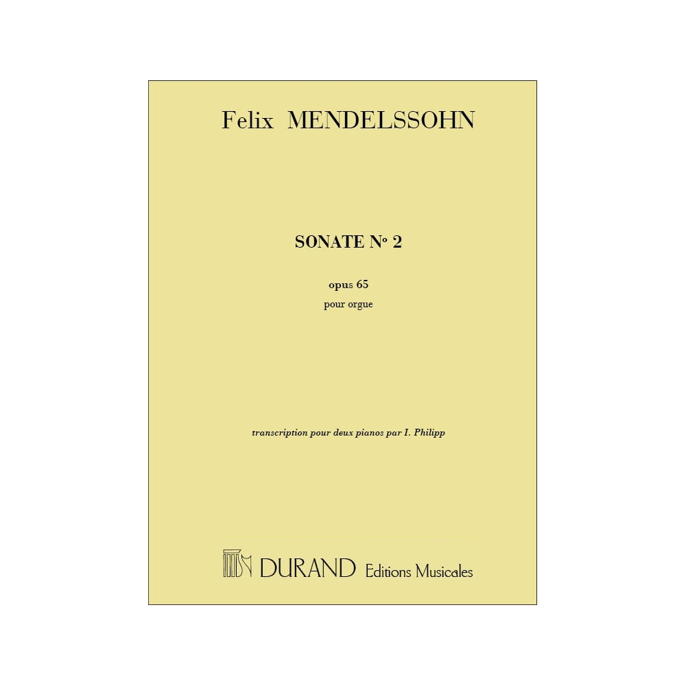 Bartholdy, Felix Mendelssohn - Sonate Op 65-2