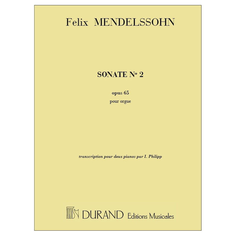 Bartholdy, Felix Mendelssohn - Sonate Op 65-2