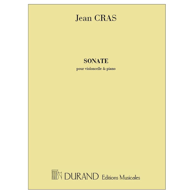 Cras, Jean - Sonate Violoncelle-Piano