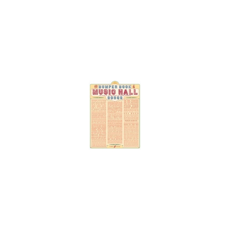 Bumper Book of Music Hall Songs (PVG)