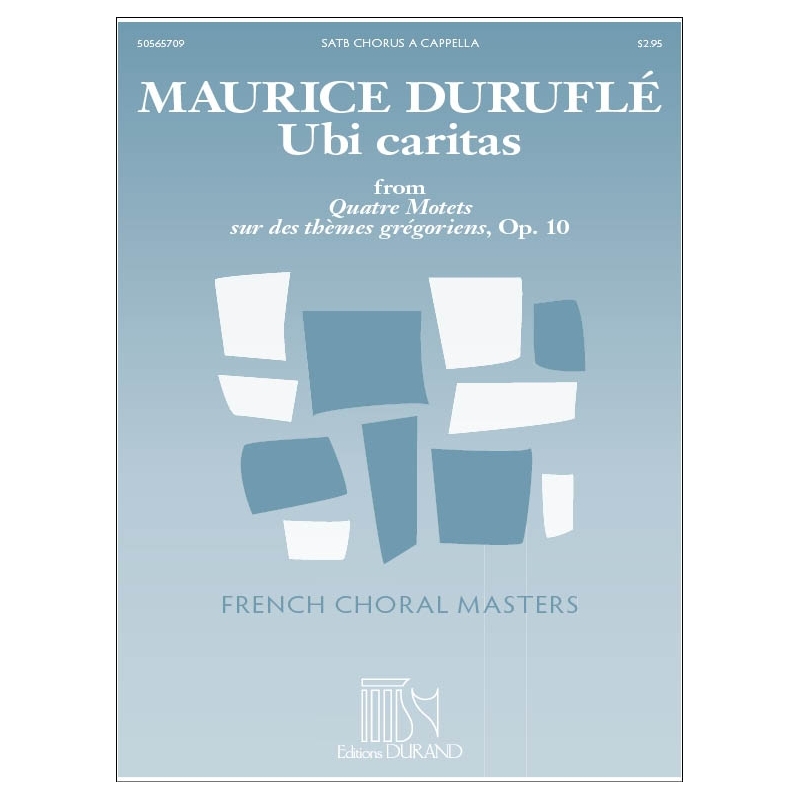 Duruflé, Maurice - Ubi Caritas (N. 1, Op. 10)