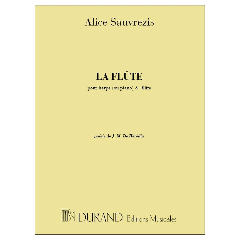 Sauvrezis, A. - La Flute Cht-Hrp-Fl