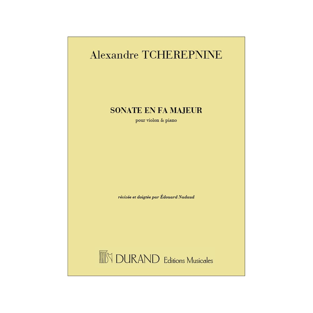 Tcherepnin, Alexander - Sonate Violon-Piano