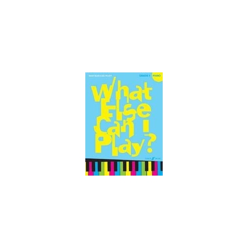 What else can I play? Piano...