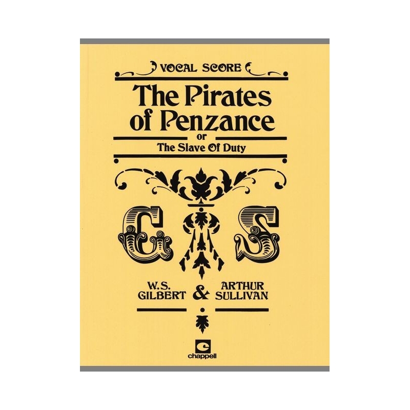 Sullivan, Arthur - Pirates of Penzance, The (vocal score) Gilbert and Sullivan