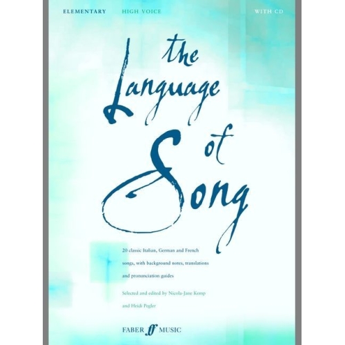 The Language of Song. Elementary (High)