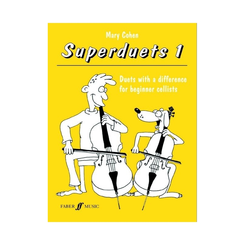 Cohen, Mary - Superduets. Book 1 (cello duet)