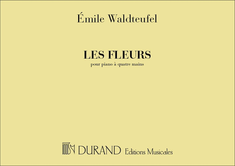 Waldteufel, Emile - Les Fleurs 4 Mains