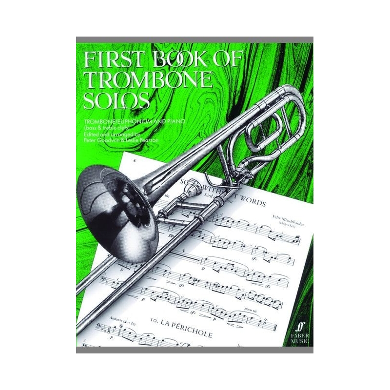 Goodwin, P - First Book of Trombone Solos (complete)