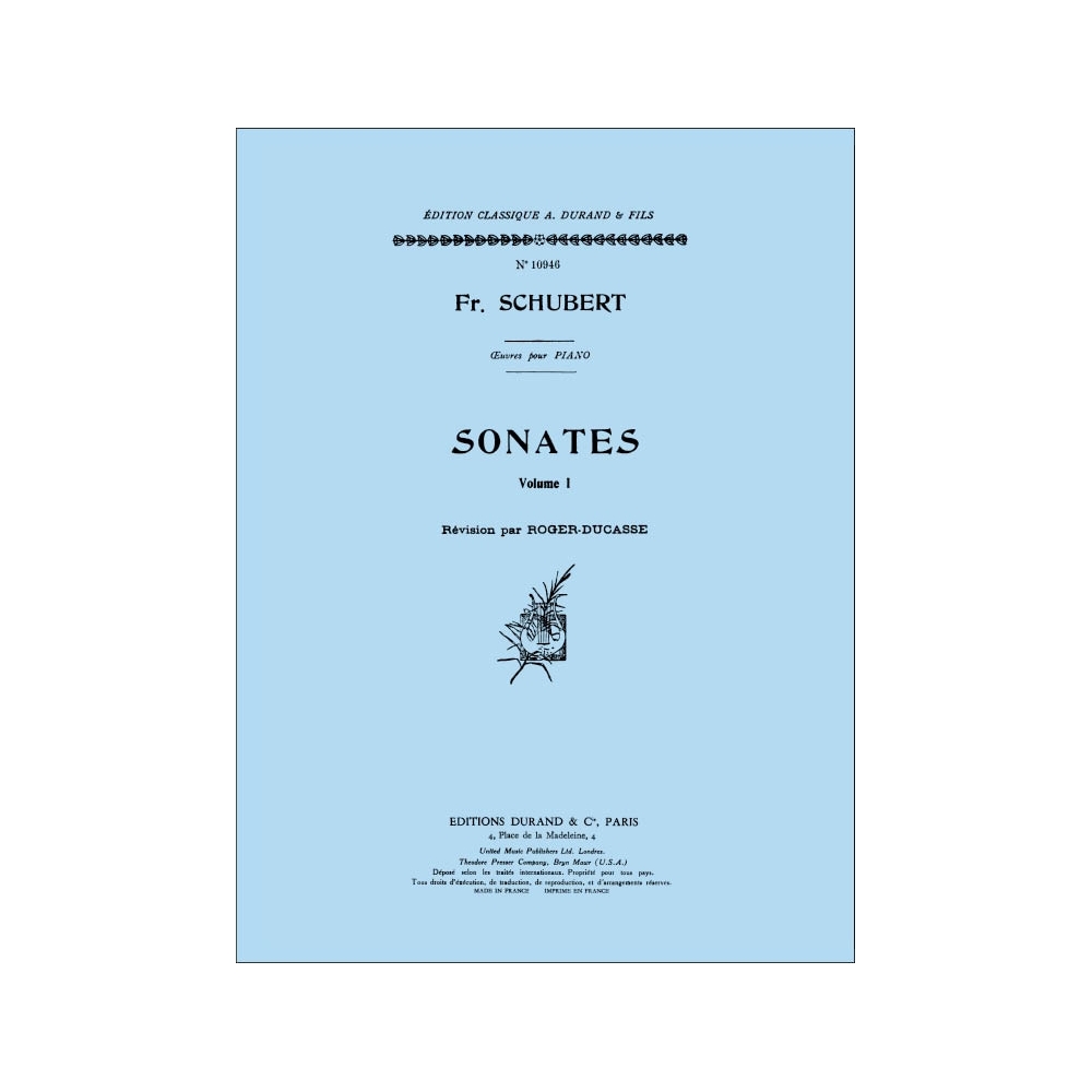 Schubert, Franz - Sonates V1 Piano