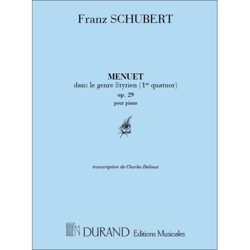 Schubert, Franz - Menuet...