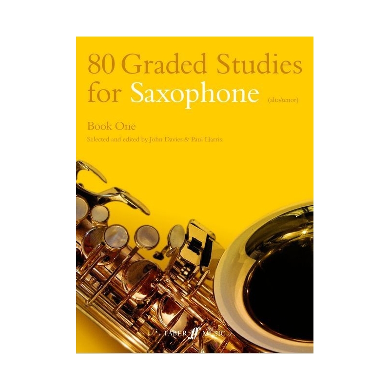 Harris, Paul & Davies, J - 80 Graded Studies for Saxophone. Book 1