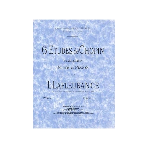 6 Etudes de Chopin