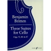 Britten, Benjamin - Three Suites (solo cello)