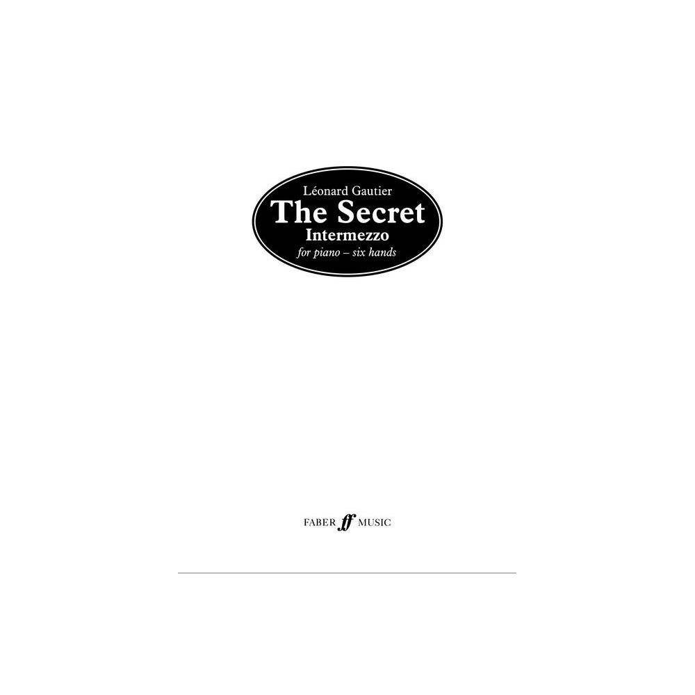 Gautier, Leonard - Secret, The (piano six hands)