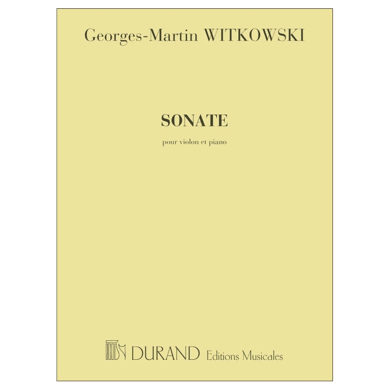Witkowski, Georges-Martin - Sonate