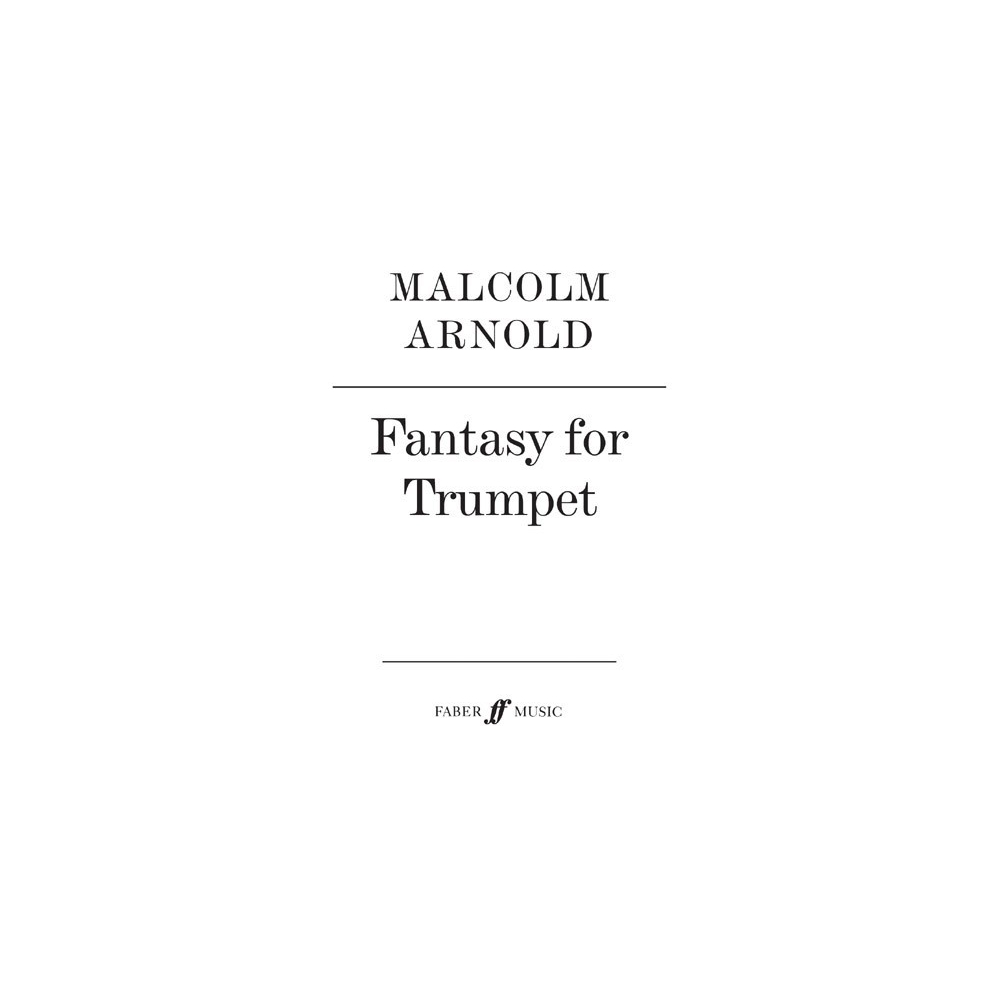 Arnold, Malcolm - Fantasy for Trumpet