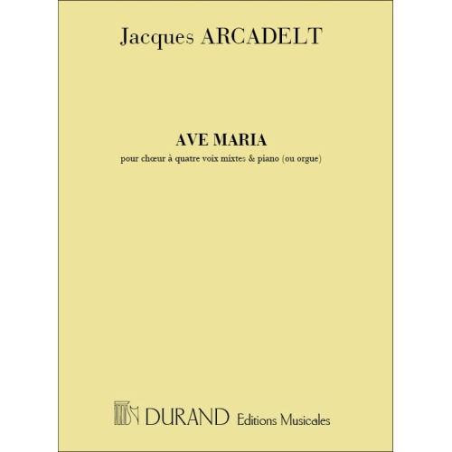 Arcadelt, Jacob - Ave Maria...