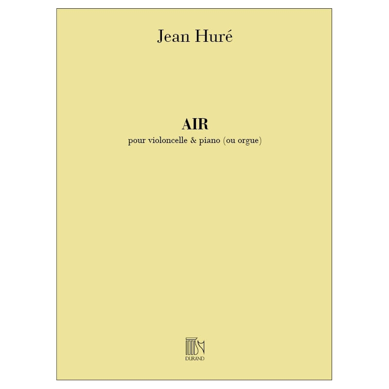 Huré, Jean - Air Violoncelle-Piano Ou Orgue