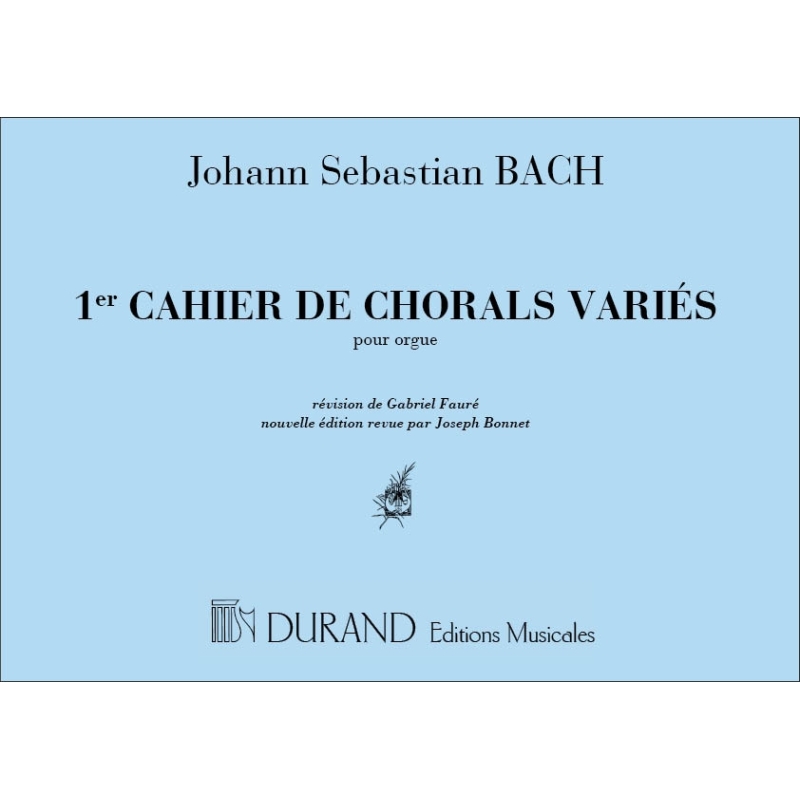 Bach, J.S - Chorals Variouss Vol 1 Orgue