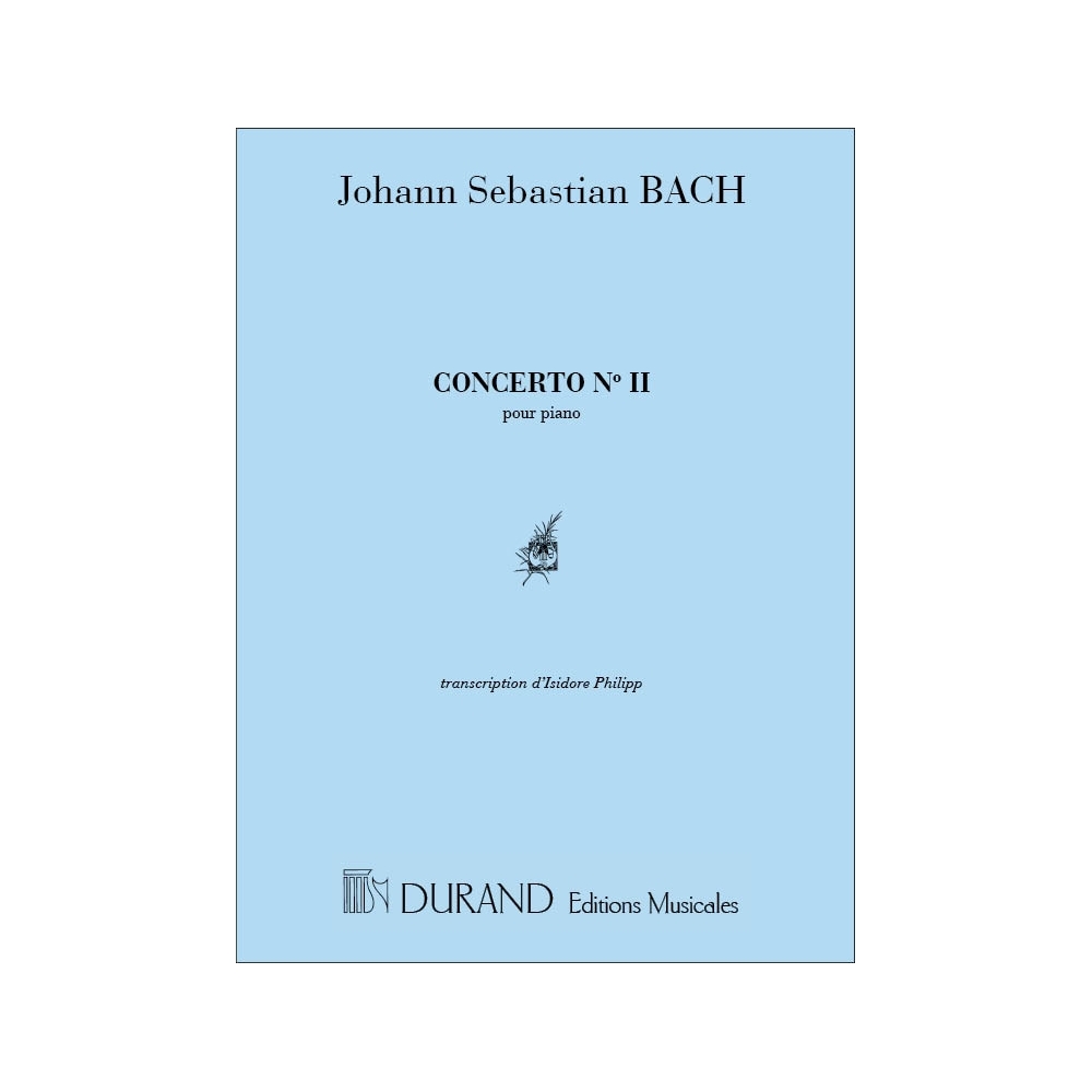 Bach, J.S - Concerto N 2 Bwv 593 Piano