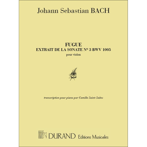 Bach, J.S - Fugue 5 Sonate...