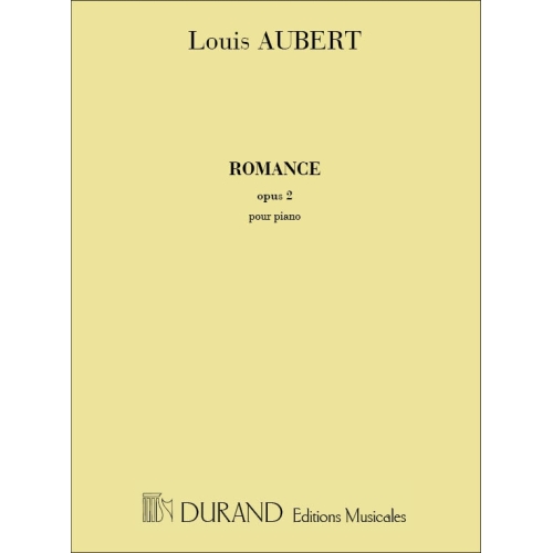 Aubert, Louis - Romance Opus 2