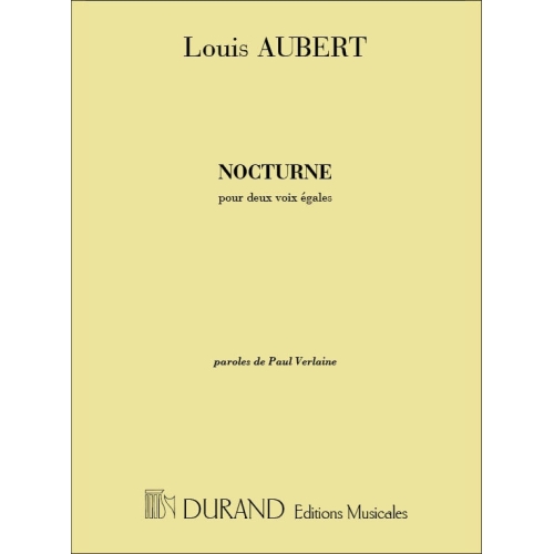 Aubert, Louis - Nocturne 2...