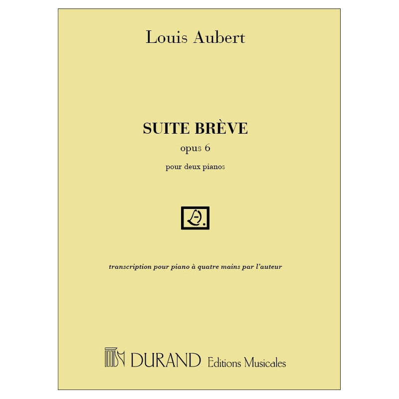 Aubert, Louis - Suite Breve