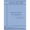 Allain, Marcel - 14 Études pour clarinette (d'après Czerny)