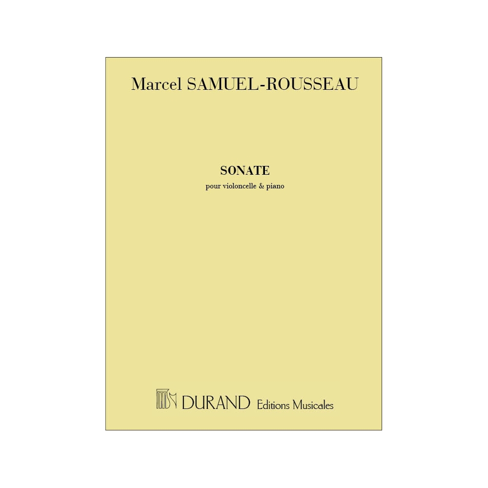 Samuel-Rousseau, Marcel - Rousseau Sonate Vc-Piano