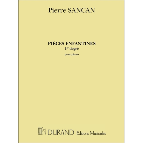 Sancan, Pierre - Pieces...