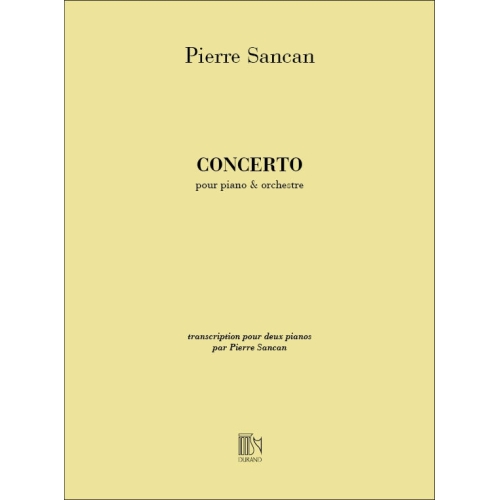Sancan, Pierre - Concerto...