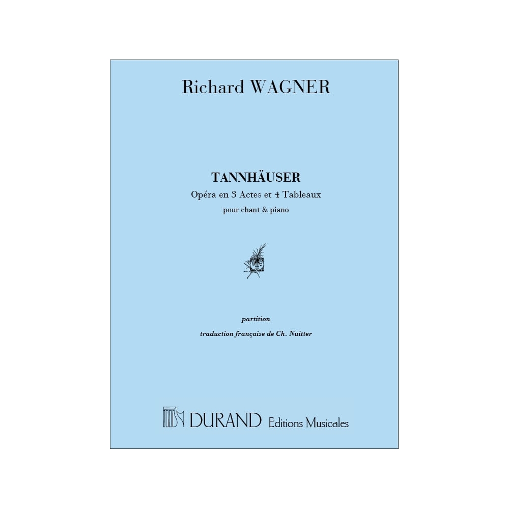 Wagner, Richard - Tannhauser Chant-Piano (Francais Seul