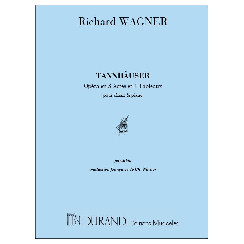 Wagner, Richard - Tannhauser Chant-Piano (Francais Seul