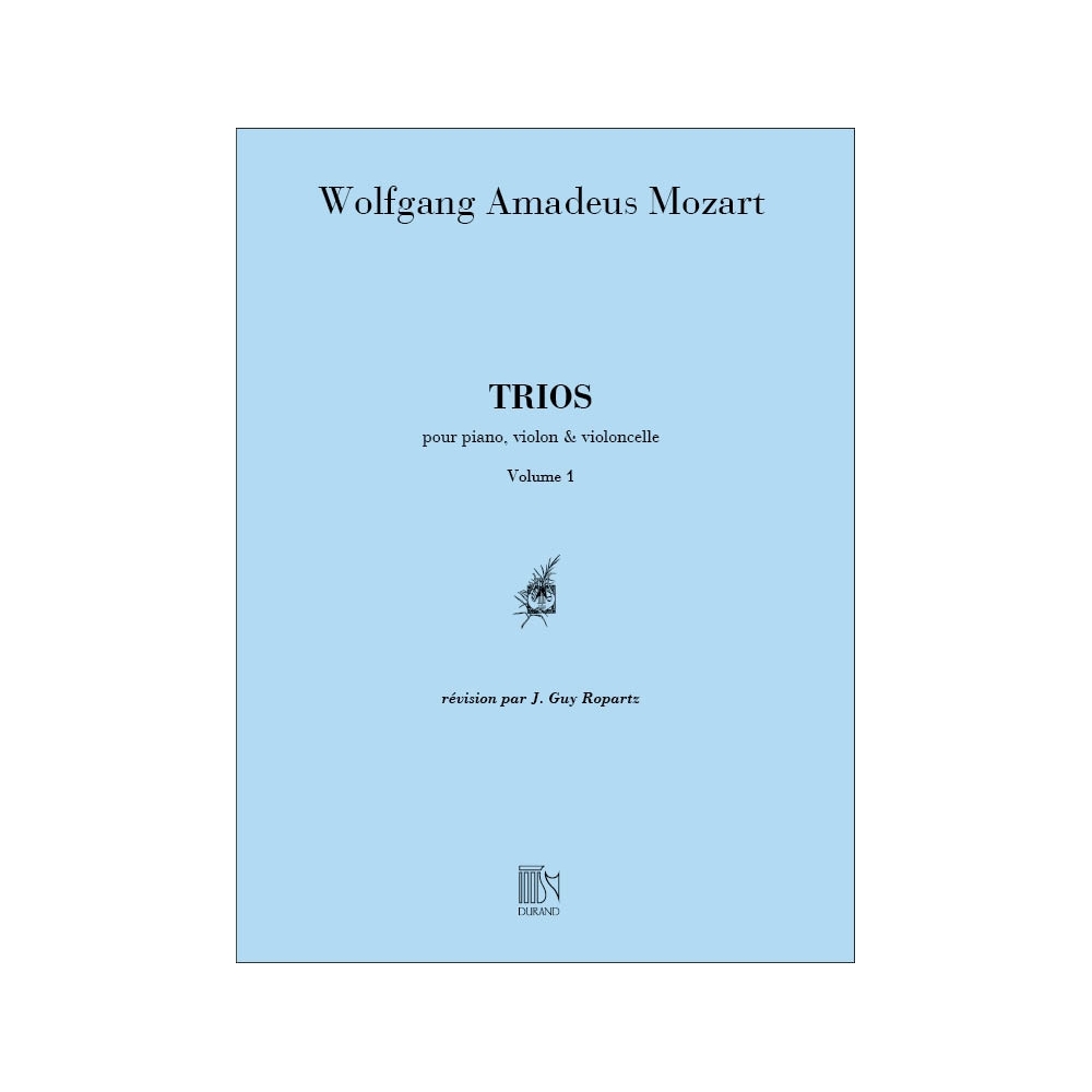 Mozart, Wolfgang Amadeus - Trios V1 (K254-K496-K502) Violon-Vlc-Piano