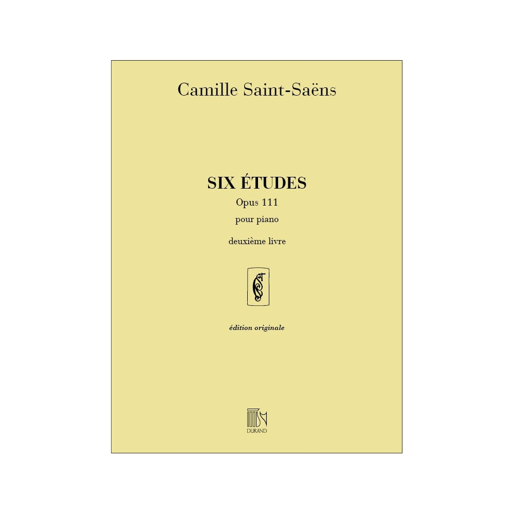 Saint-Saëns, Camille - Six etudes opus 111 Deuxieme livre
