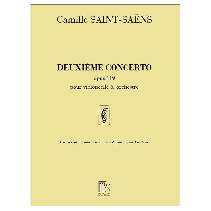 Saint-Saëns, Camille - Concerto 2 opus 119