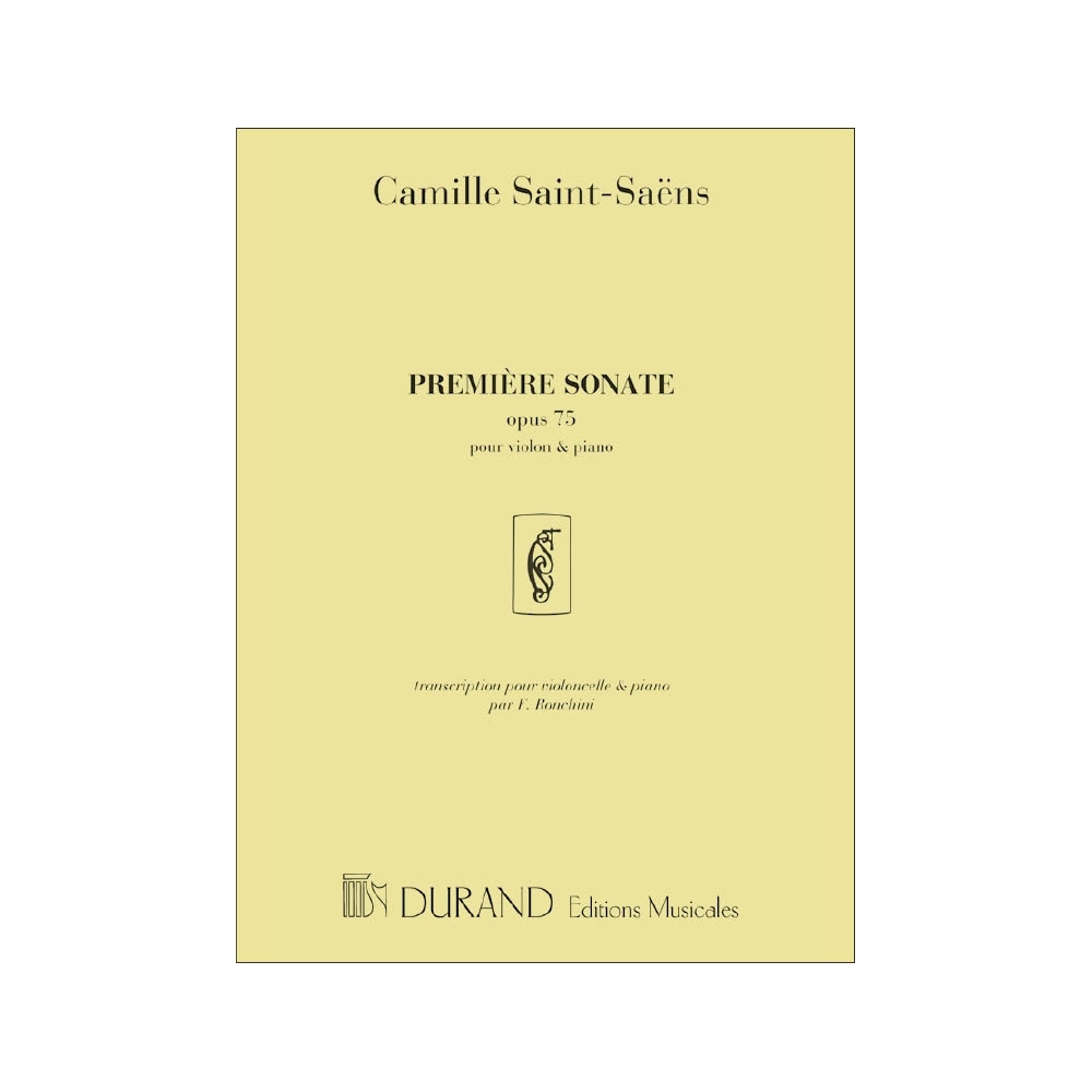 Saint-Saëns, Camille - Sonate N 1 Op.75 Violoncelle Piano(Ferdinand