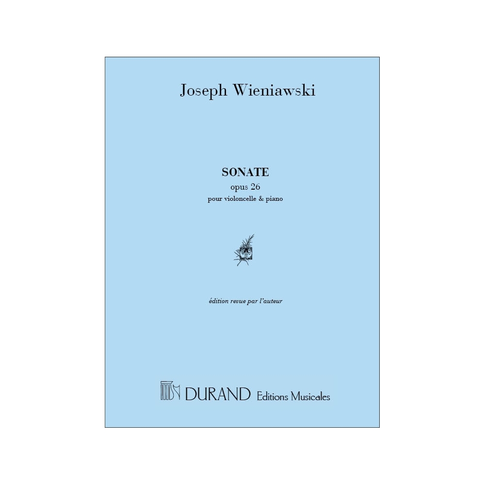 Wieniawski, Henryk - Sonate Op 26 Vc-Piano