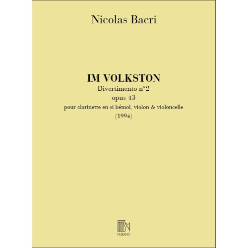 Bacri, Nicolas - Im...