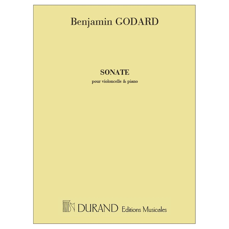 Godard, Benjamin - Sonate, Pour Violoncelle Et Piano
