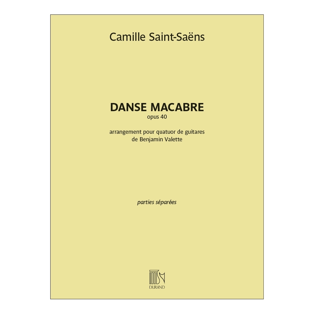 Saint-Saëns, Camille - Danse macabre opus 40 - Parts