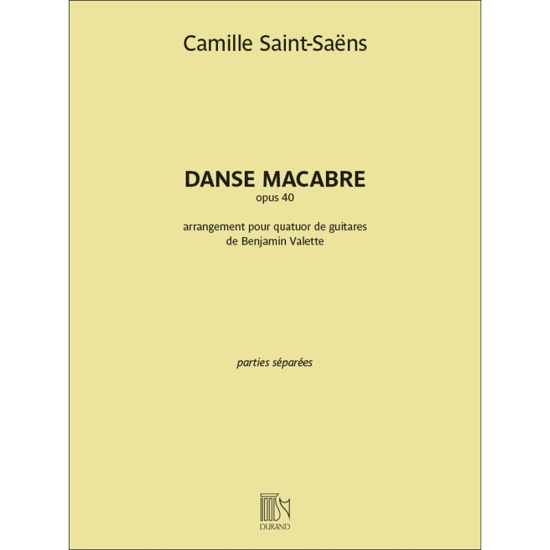 Saint-Saëns, Camille - Danse macabre opus 40 - Parts