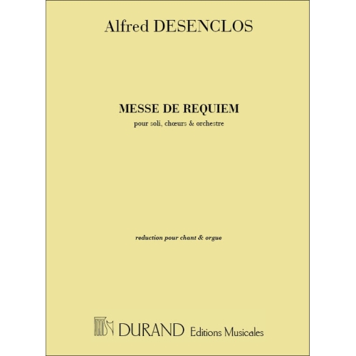 Desenclos, Alfred - Messe...