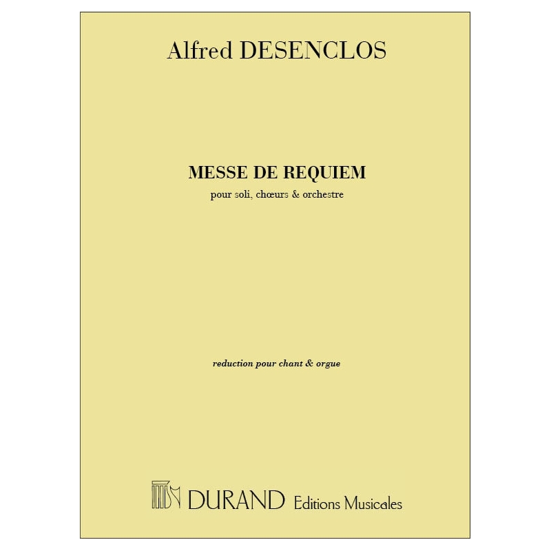 Desenclos, Alfred - Messe de Requiem