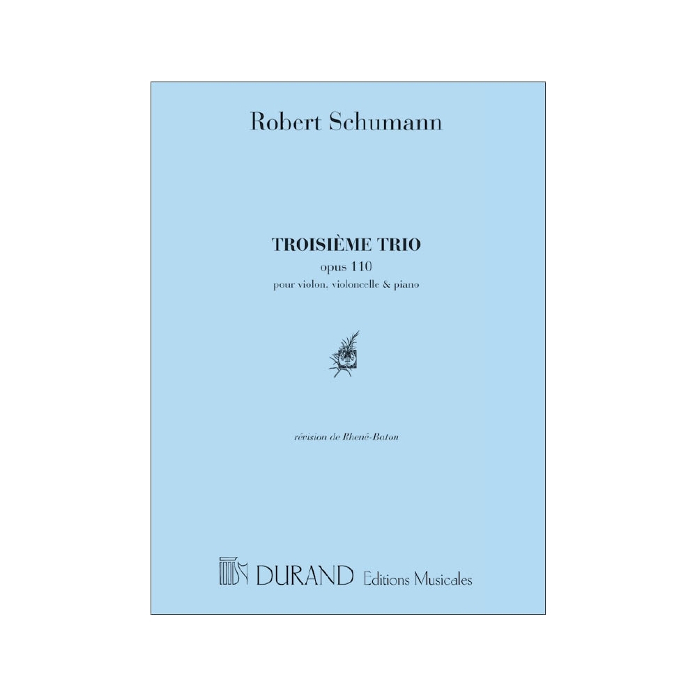 Schumann, Robert - Trio N 3 Op 110 Pties