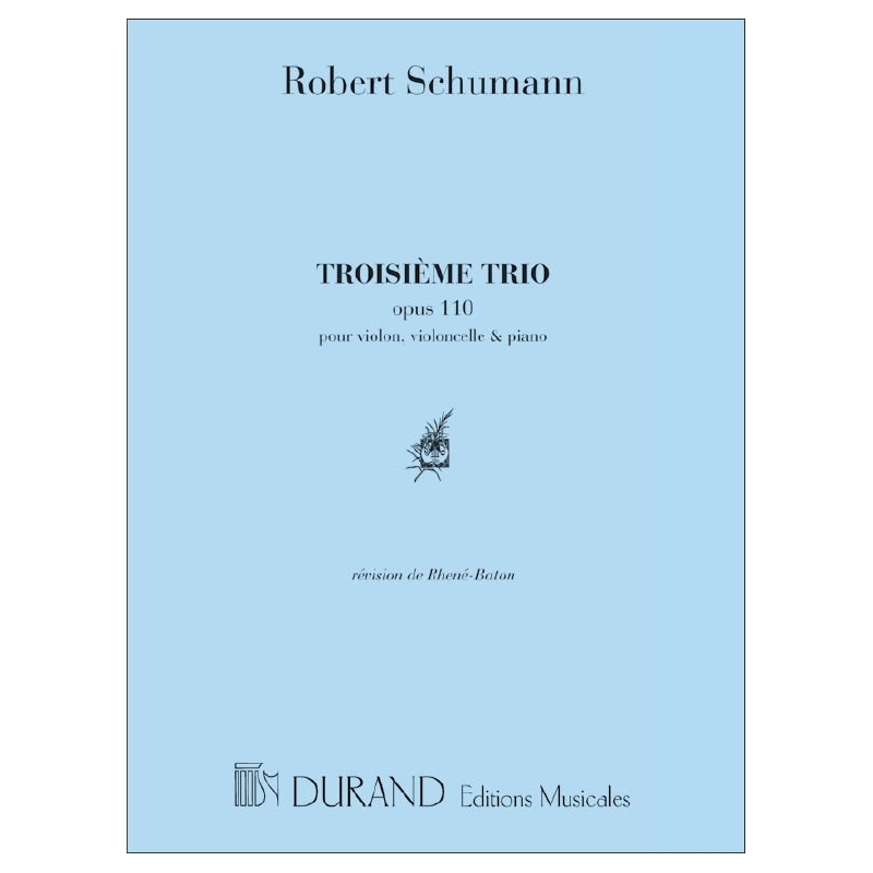 Schumann, Robert - Trio N 3 Op 110 Pties